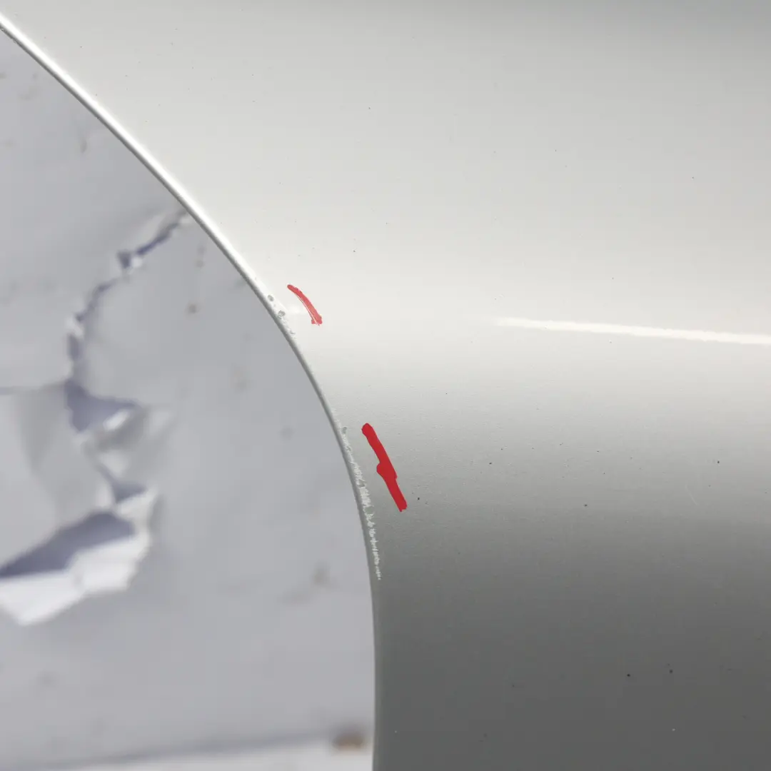 Porsche Cayman 987 Seitenteil Vorne Rechts Kotflügel Arktis Silber - 92T - SKU 98750303202-ARS - Teilenummer 98750303202