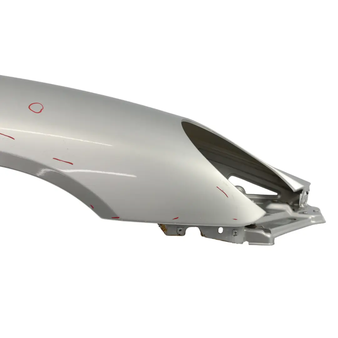 Porsche Cayman 987 Panel Lateral Delantero Derecho Arctic Silver - 92T - SKU 98750303202-ARS - Número de pieza 98750303202