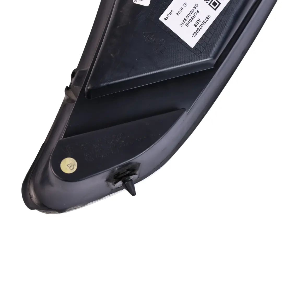 987C Kühlergrill Luftkanal Hinten Rechts Silber 92T für Porsche Cayman mit Teilenummer 98750475002 Porsche Cayman 987C Kühlergrill Luftkanal Hinten Rechts Silber 92T - SKU 98750475002-ARS - Teilenummer 98750475002