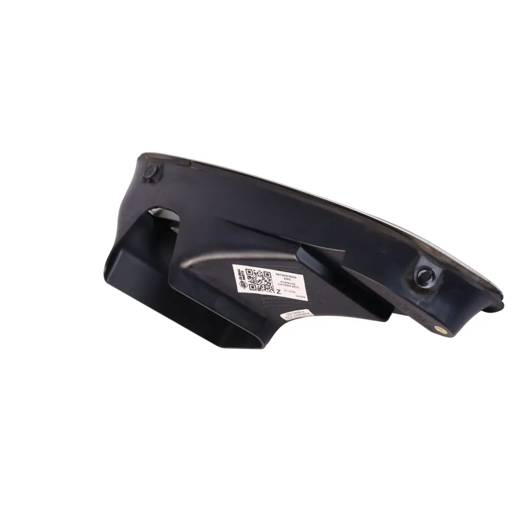 Porsche Cayman 987C Kühlergrill Luftkanal Hinten Rechts Silber 92T - SKU 98750475002-ARS - Teilenummer 98750475002