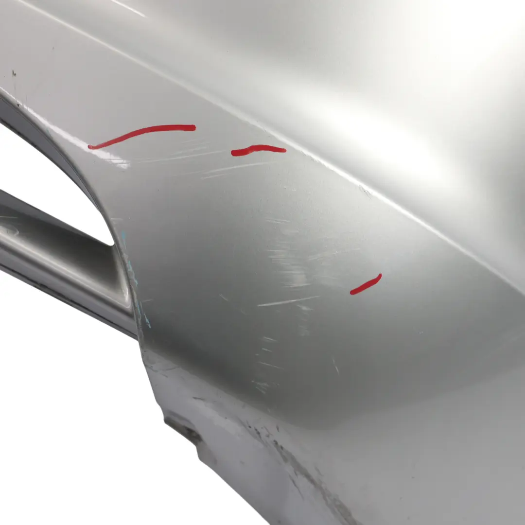 Porsche Cayman 987C Rear Bumper Trim Panel Covering Arctic Silver Metallic - 92T - SKU 98750529118-ARS - Part number 98750529118