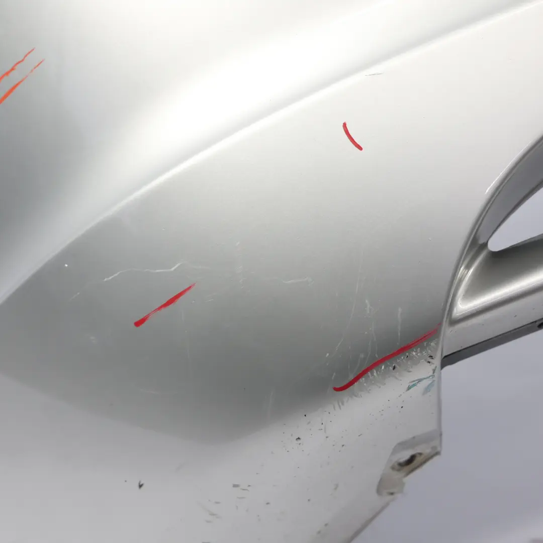 Porsche Cayman 987C Zderzak Tylny Arctic Silver Srebrny Metalik - 92T - SKU 98750529118-ARS - Numer Części 98750529118