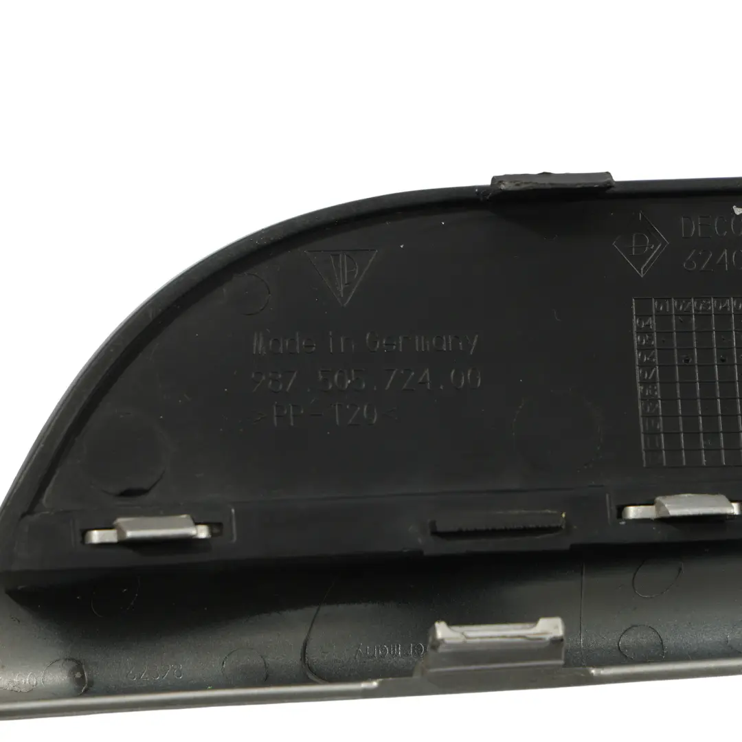 Porsche Cayman 987C Frontstoßstange Nebelscheinwerfer Blende Rechts - SKU 98750572400-1 - Teilenummer 98750572400