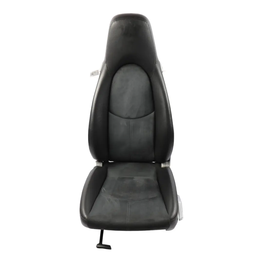 Front Seat Interior Leather Alcantara Black Left N/S to Porsche Cayman 987 with Part number 98752114100 Porsche Cayman 987 Front Seat Interior Leather Alcantara Black Left N/S - SKU 98752114100-1 - Part number 98752114100