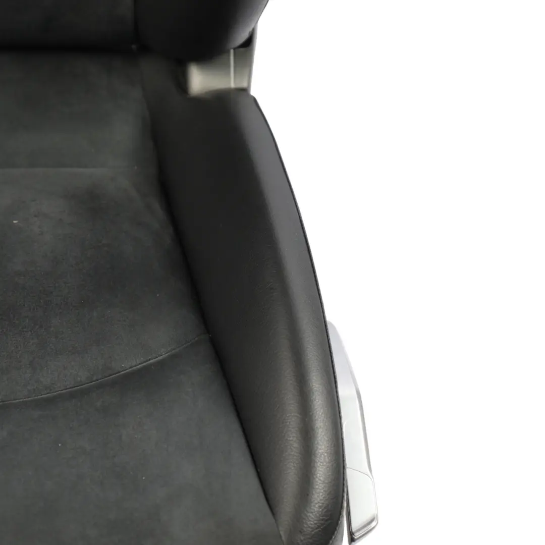 Front Seat Interior Leather Alcantara Black Left N/S to Porsche Cayman 987 with Part number 98752114100 Porsche Cayman 987 Front Seat Interior Leather Alcantara Black Left N/S - SKU 98752114100-1 - Part number 98752114100