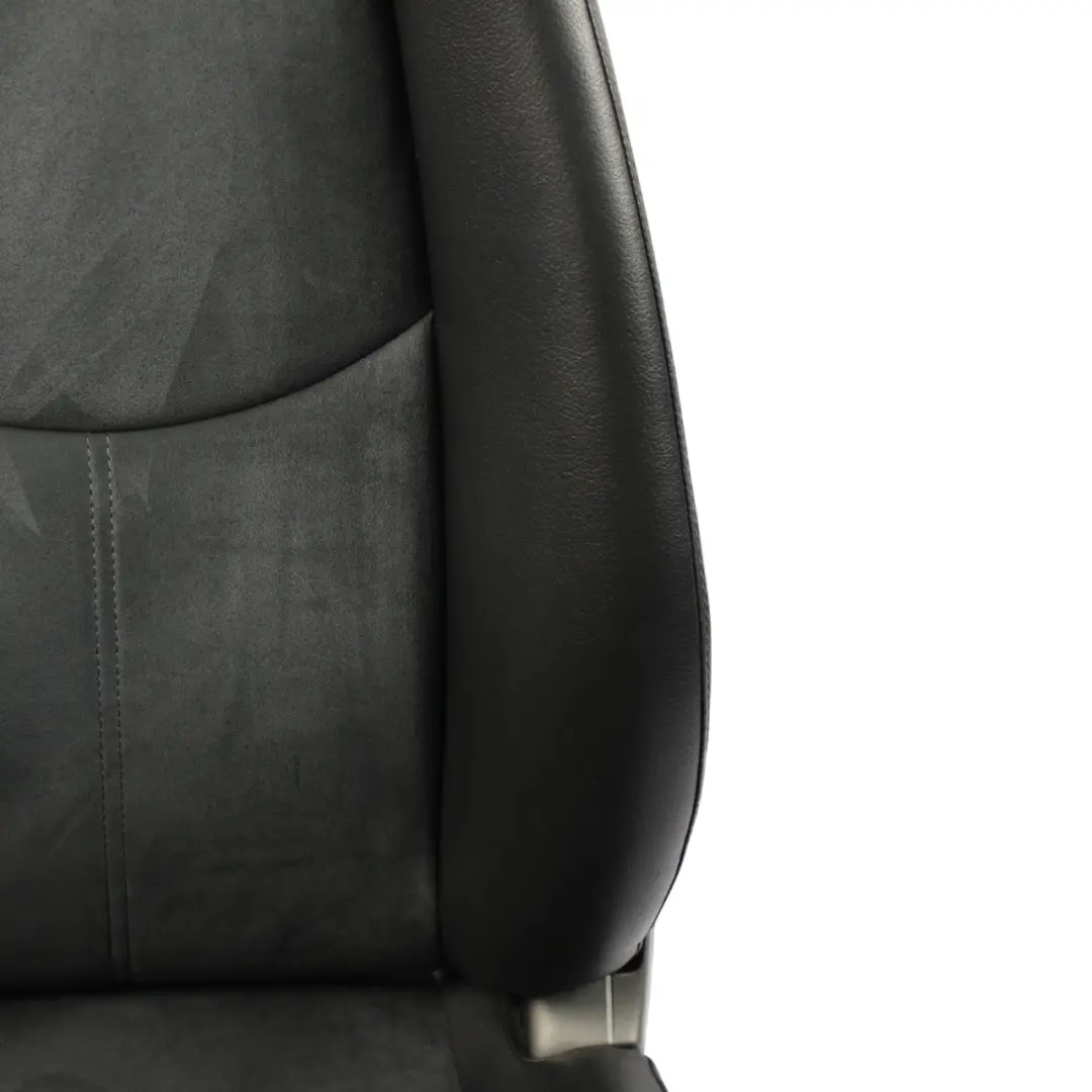 Front Seat Interior Leather Alcantara Black Left N/S to Porsche Cayman 987 with Part number 98752114100 Porsche Cayman 987 Front Seat Interior Leather Alcantara Black Left N/S - SKU 98752114100-1 - Part number 98752114100