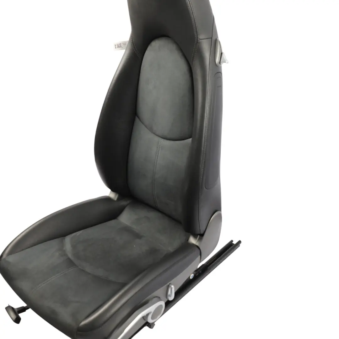 Front Seat Interior Leather Alcantara Black Left N/S to Porsche Cayman 987 with Part number 98752114100 Porsche Cayman 987 Front Seat Interior Leather Alcantara Black Left N/S - SKU 98752114100-1 - Part number 98752114100