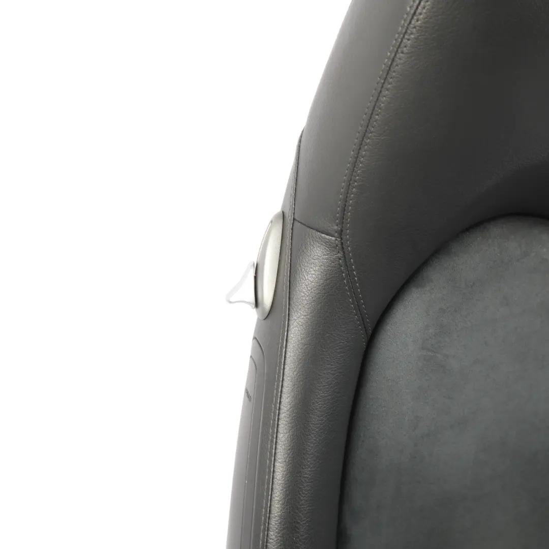 Porsche Cayman 987 Front Seat Sport Interior Alcantara Black Right O/S - SKU 98752114200-1 - Part number 98752114200