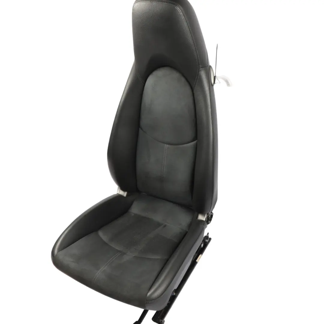Porsche Cayman 987 Front Seat Sport Interior Alcantara Black Right O/S - SKU 98752114200-1 - Part number 98752114200