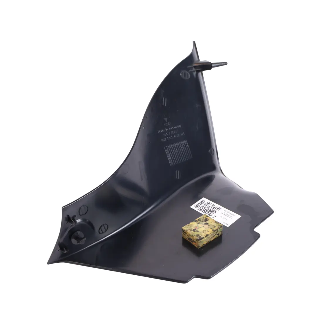Compartment Cover Panel Trim Black Right O/S to Porsche Cayman 987 Rear with Part number 98755165201 Porsche Cayman 987 Rear Compartment Cover Panel Trim Black Right O/S - SKU 98755165201 - Part number 98755165201