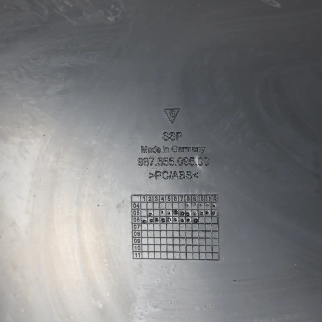 Boot Lid Tailgate Interior Trim Panel to Porsche Cayman 987 Rear with Part number 98755509500 Porsche Cayman 987 Rear Boot Lid Tailgate Interior Trim Panel - SKU 98755509500 - Part number 98755509500