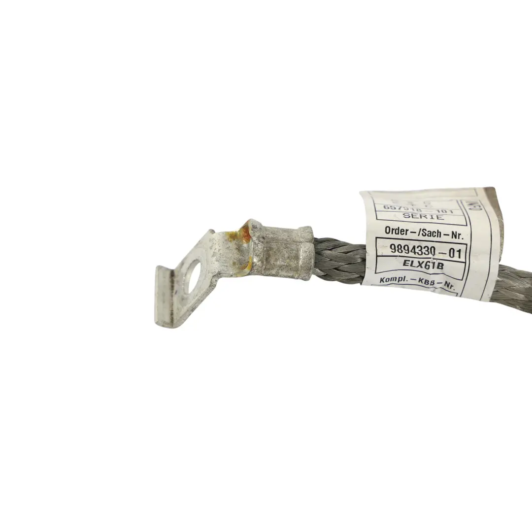 G87 Câble Masse Batterie Négatif pour BMW G20 G22 G23 G26 G42 à propos du numéro de pièce 9894330 BMW G20 G22 G23 G26 G42 G87 Câble Masse Batterie Négatif - SKU 9894330 - Numéro de pièce 9894330