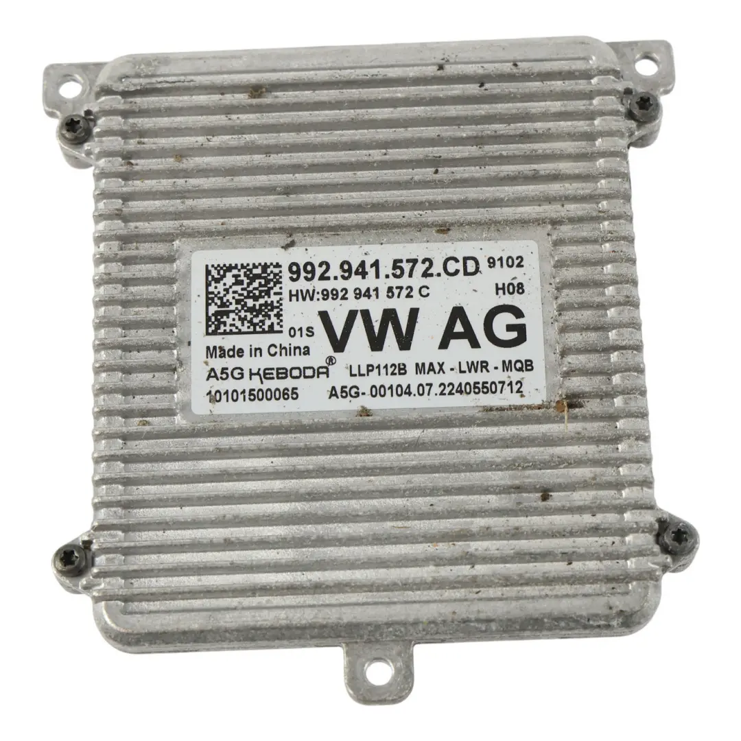 Skoda Octavia Mk4 Módulo Control Faro LED - SKU 992941572CD - Número de pieza 992941572CD