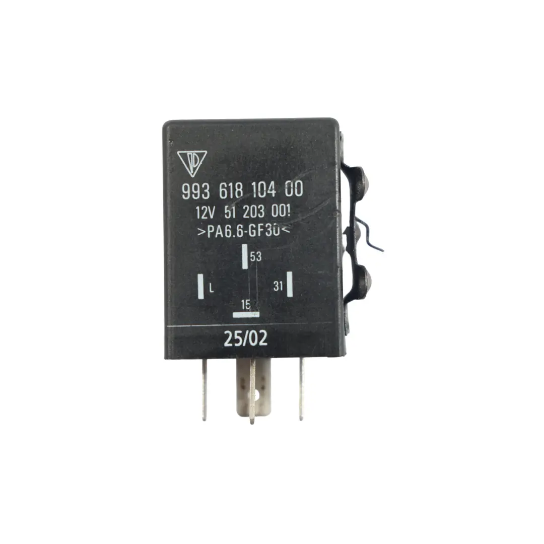 Porsche Carrera 996 Relè Motore Tergicristallo Posteriore Nero 12V - SKU 99361810400 - Numero di parte 99361810400