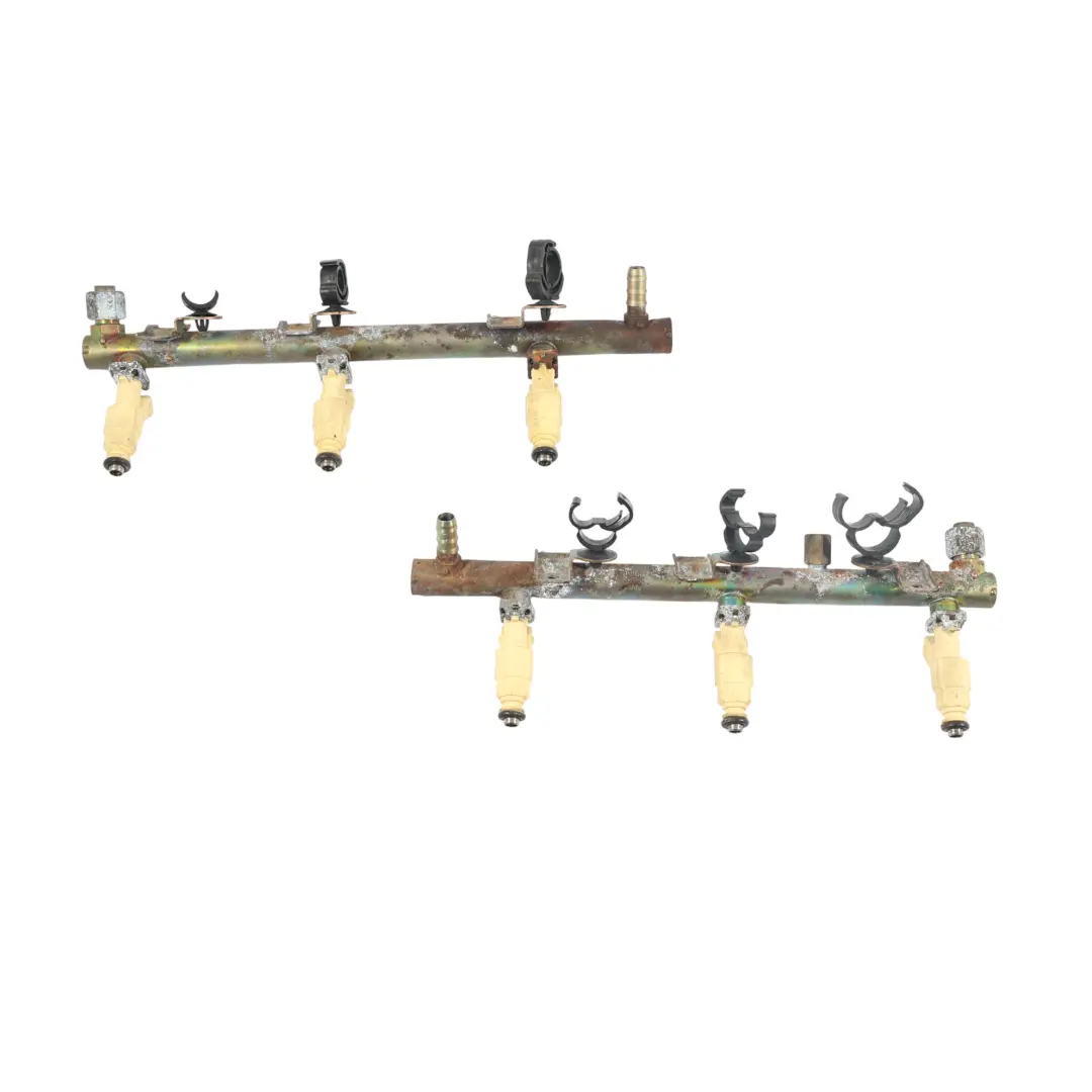 Porsche Carrera 996 Riel Colector Combustible SET X2 Motor Gasolina - SKU 99611003655 - Número de pieza 99611003655