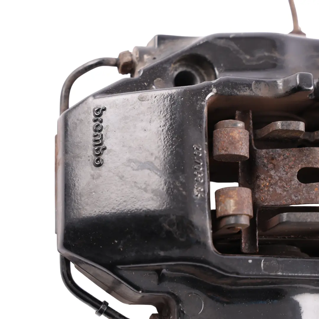 Brake Caliper Unit Black Front Right O/S Brembo to Porsche Carrera 996 with Part number 99635142601 Porsche Carrera 996 Brake Caliper Unit Black Front Right O/S Brembo - SKU 99635142601 - Part number 99635142601