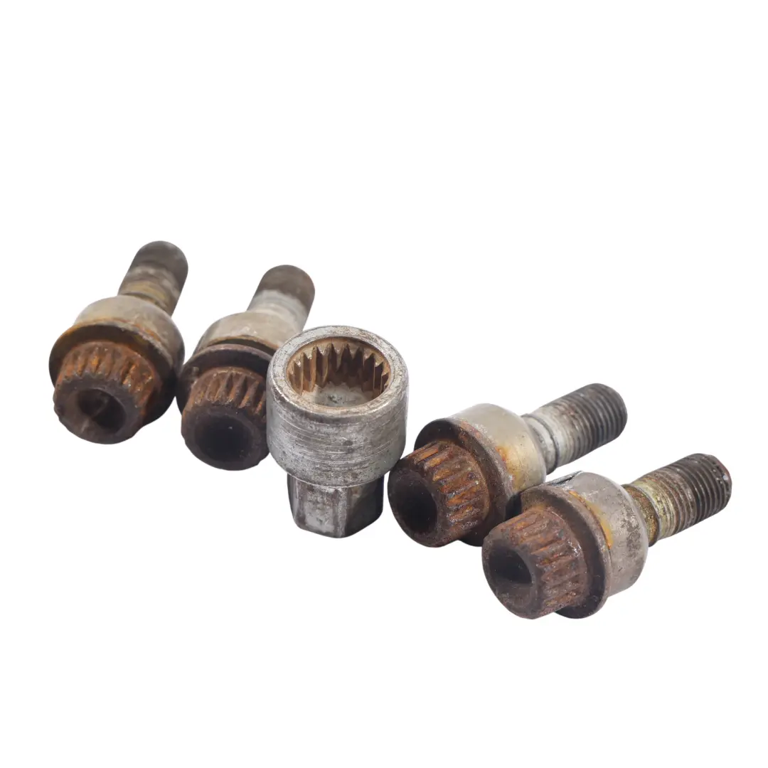 Pernos Rueda Antirrobo Tornillos Tuercas Set para Porsche Carrera 996 con número de pieza 99636120301 Porsche Carrera 996 Pernos Rueda Antirrobo Tornillos Tuercas Set - SKU 99636120301 - Número de pieza 99636120301