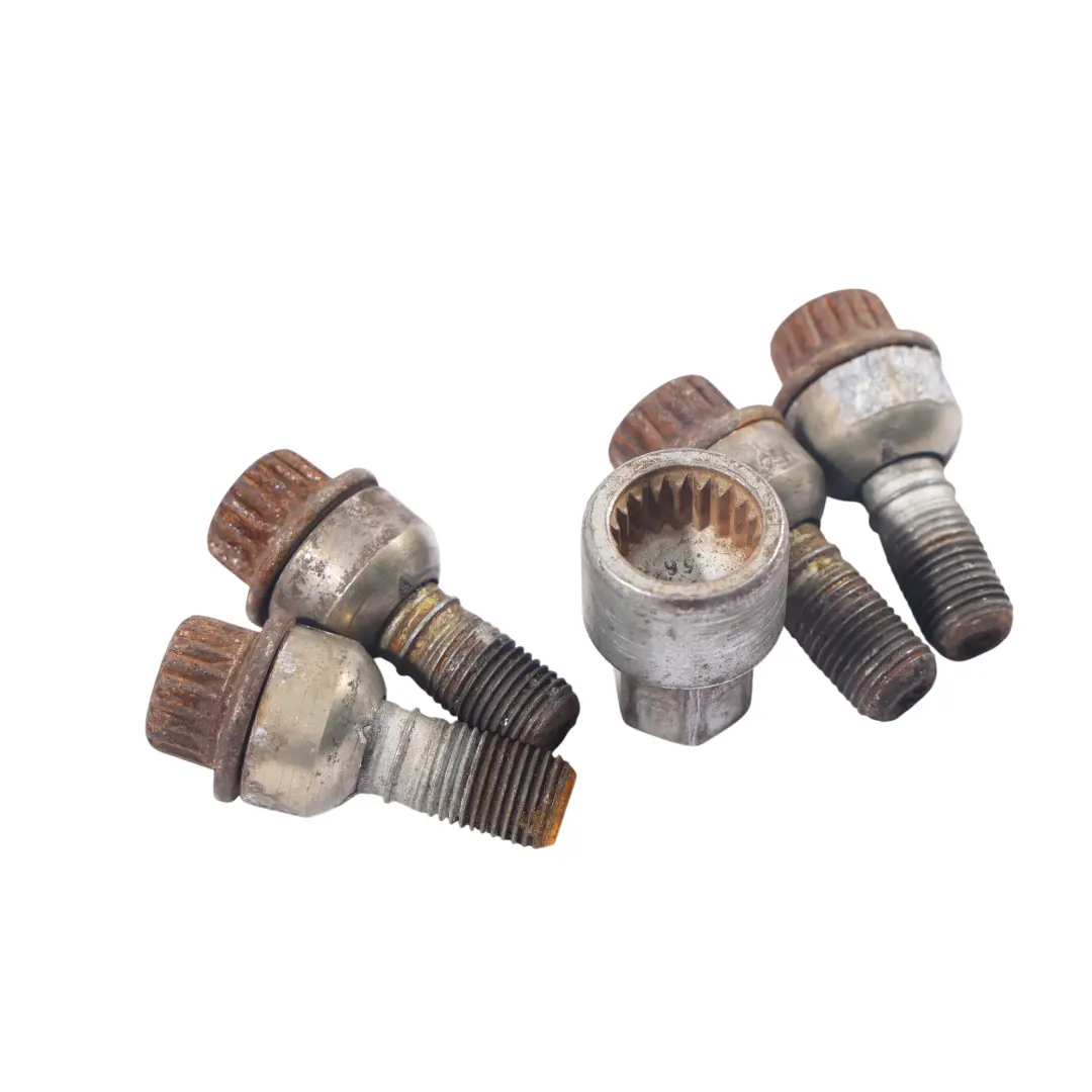 Porsche Carrera 996 Pernos Rueda Antirrobo Tornillos Tuercas Set - SKU 99636120301 - Número de pieza 99636120301