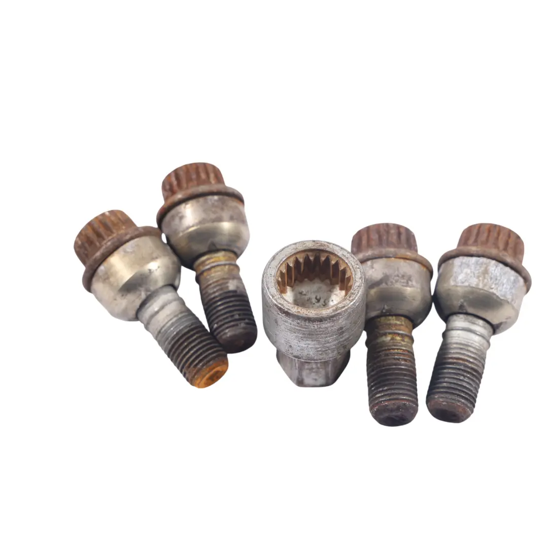Porsche Carrera 996 Pernos Rueda Antirrobo Tornillos Tuercas Set - SKU 99636120301 - Número de pieza 99636120301
