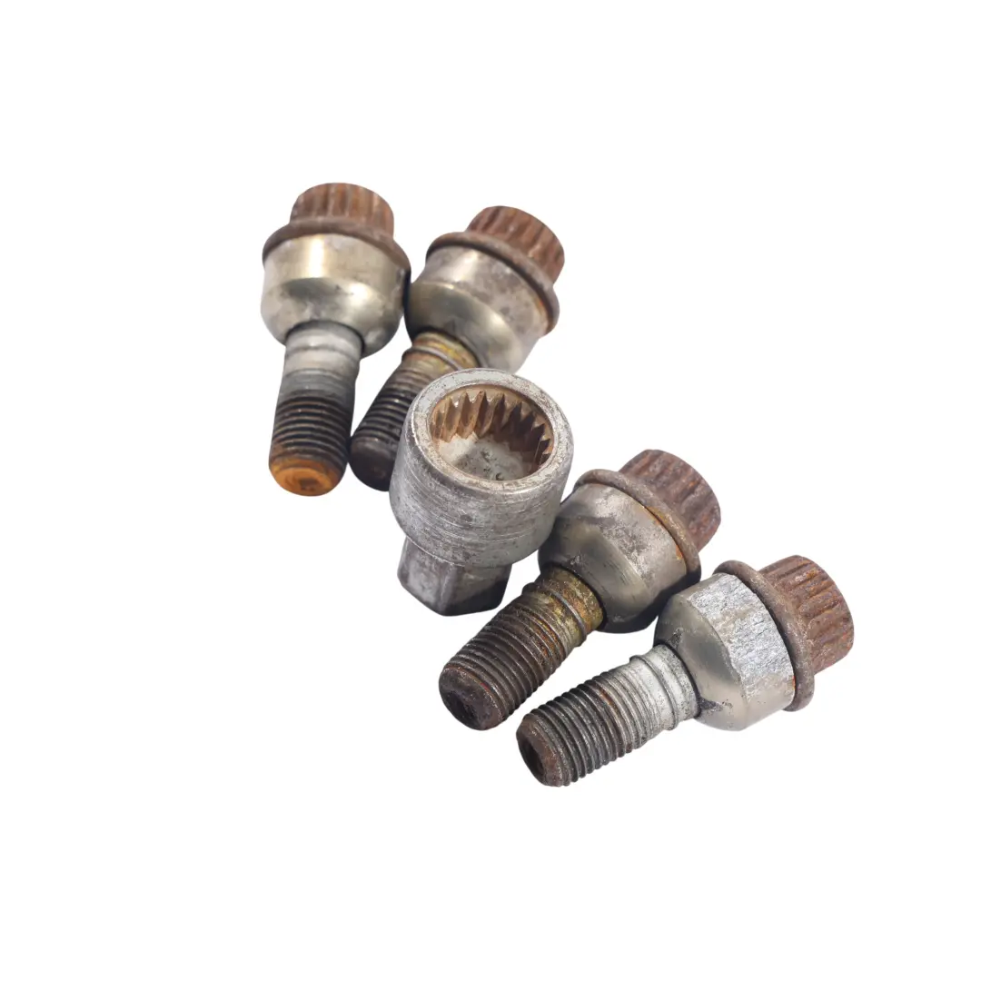 Porsche Carrera 996 Wheel Bolts Anti Theft Screws Nuts Set - SKU 99636120301 - Part number 99636120301