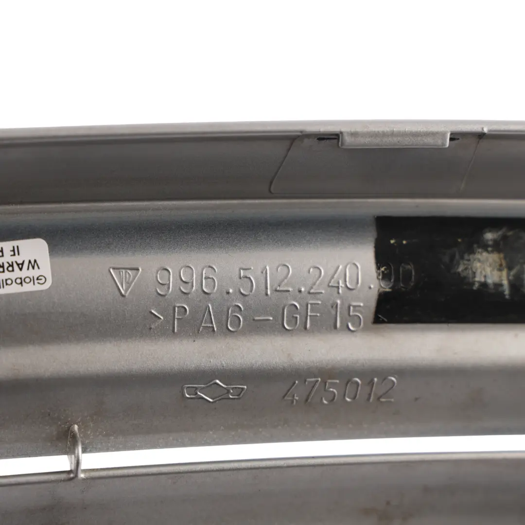 Porsche Carrera 996 Rear Spoiler Lid Arctic Silver Metallic - 92T 99651224001 - SKU 99651224001-ARS-1 - Part number 99651224001-ARS