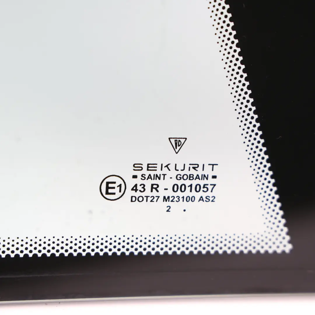 Porsche Carrera 996 Rear Quarter Window Glass Glazing Right O/S AS2 - SKU 99654311203 - Part number 99654311203
