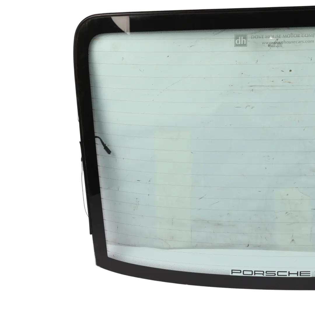 Window Boot Lid Glass Glazing Green AS2 95B845051BE to Porsche Carrera 996 Rear with Part number 99654590103 Porsche Carrera 996 Rear Window Boot Lid Glass Glazing Green AS2 95B845051BE - SKU 99654590103 - Part number 99654590103