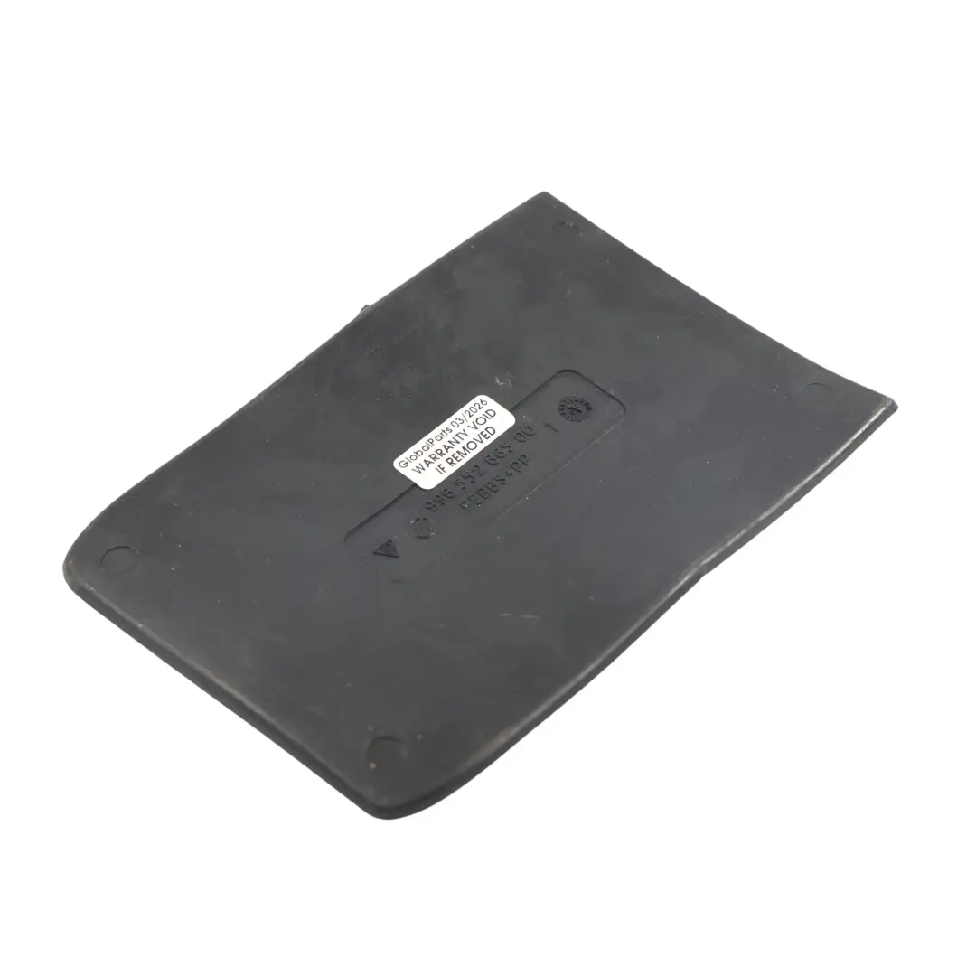 Porsche Carrera 996 Mittelkonsole Aufbewahrung Einsatz Gummi Matte - SKU 99655266500 - Teilenummer 99655266500