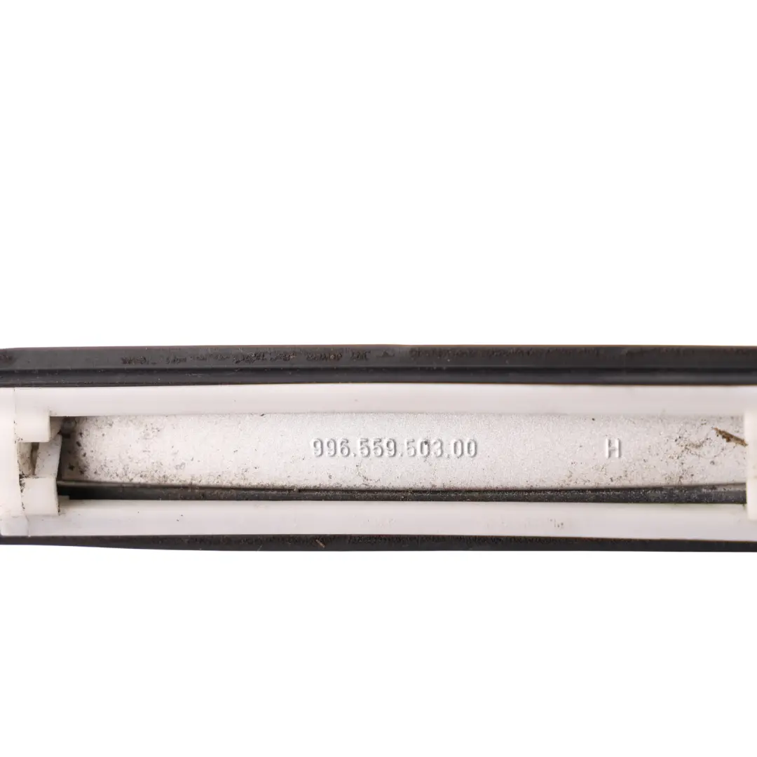 Roof Channel Roof Edge Strip Left N/S Silver 92T to Porsche Carrera 996 with Part number 99655940100 Porsche Carrera 996 Roof Channel Roof Edge Strip Left N/S Silver 92T - SKU 99655940100-ARS - Part number 99655940100