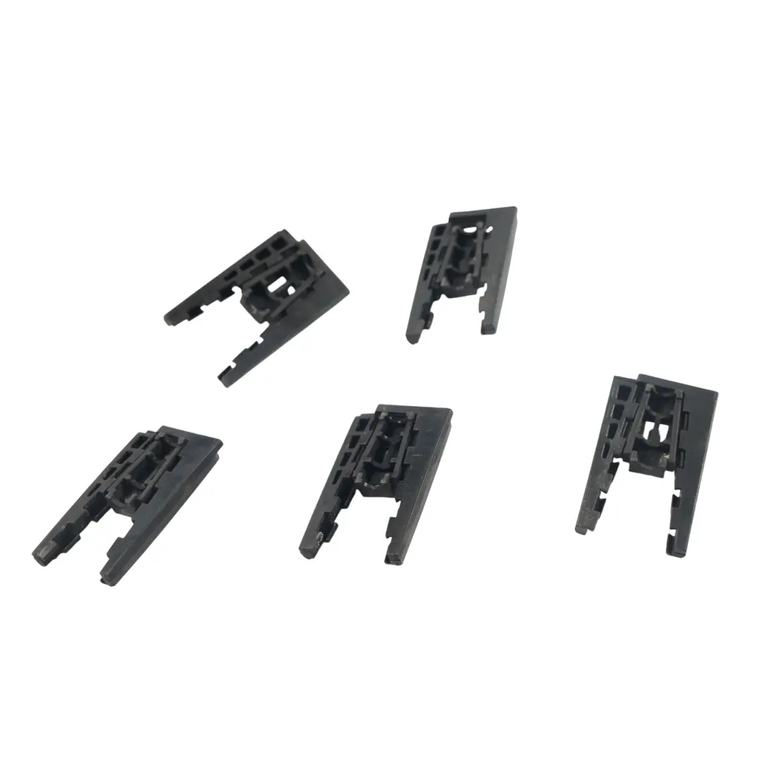 Roof Moulding Clip Mount Bracket SET X5 to Porsche Carrera 996 with Part number 99655940301 Porsche Carrera 996 Roof Moulding Clip Mount Bracket SET X5 - SKU 99655940301 - Part number 99655940301