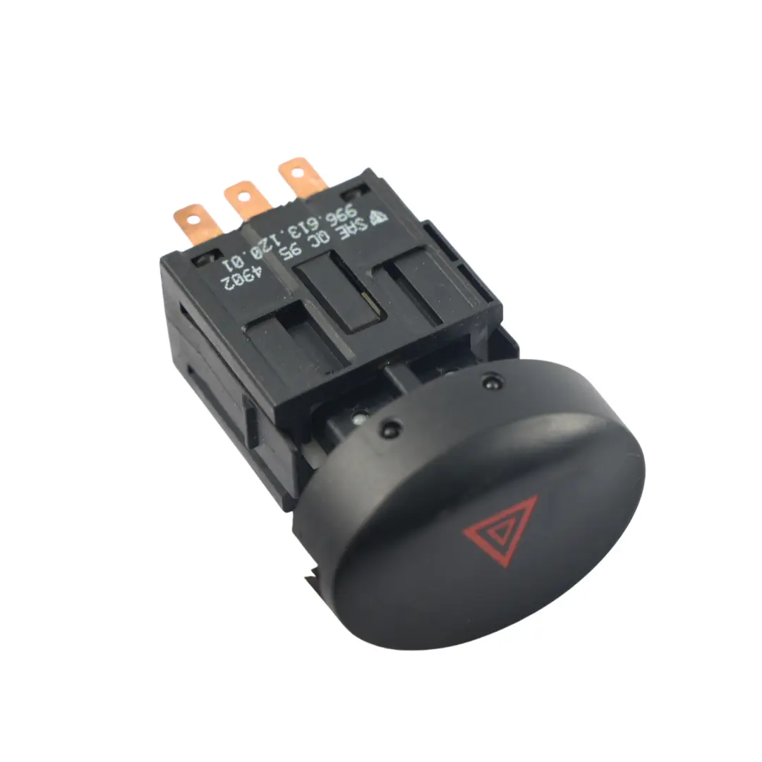 Porsche Carrera 996 Notfall Warnblinkanlage Schalter Taste Einheit - SKU 99661312001 - Teilenummer 99661312001