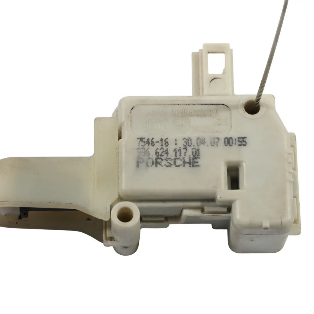 Porsche CAYMAN 987C Koferraumdeckel Klappe Hecklape Schloss Aktuator - SKU 99662411701-1 - Teilenummer 99662411701