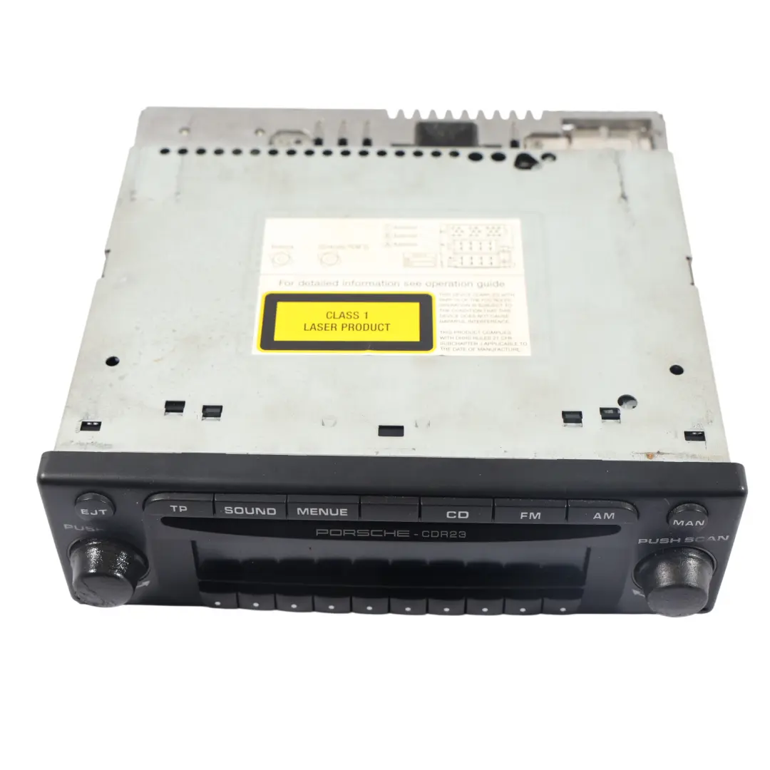 Radio Audio System Kopfeinheit CDR-23 Becker für Porsche Carrera 996 mit Teilenummer 99664512902 Porsche Carrera 996 Radio Audio System Kopfeinheit CDR-23 Becker - SKU 99664512902 - Teilenummer 99664512902