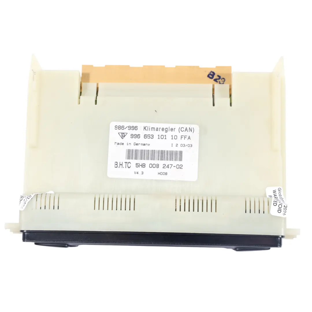 Klimaanlage Bedienfeld Schalter für Porsche Carrera 996 mit Teilenummer 99665310110 Porsche Carrera 996 Klimaanlage Bedienfeld Schalter - SKU 99665310110 - Teilenummer 99665310110