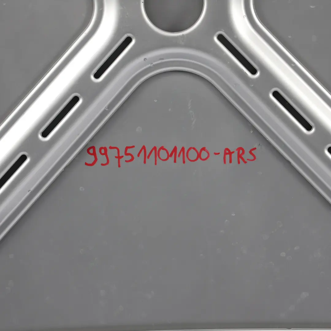 Porsche Cayman 987C Maska Pokrywa Silnika Arctic Silver Metallic - 92T - SKU 99751101100-ARS - Numer Części 99751101100