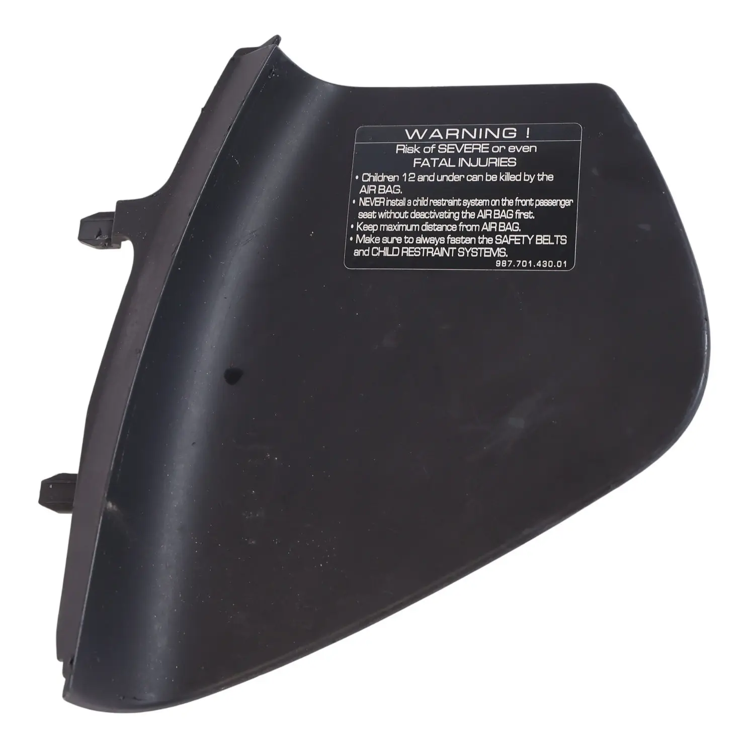 Porsche Cayman 987 Pannello Copertura Cruscotto Nero 99755240502