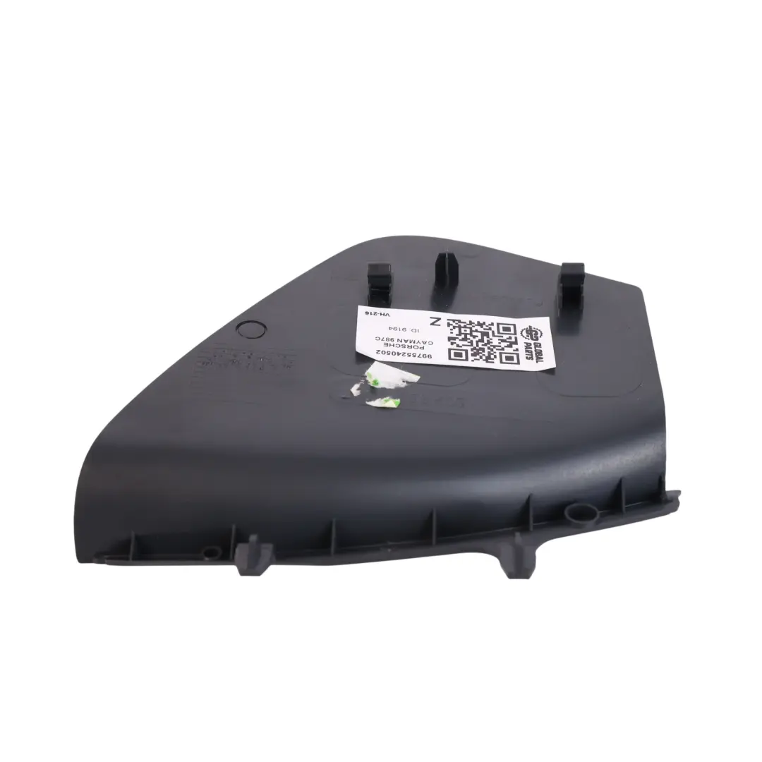 Panneau De Garniture De Tableau Bord Noir Gauche pour Porsche Cayman 987 à propos du numéro de pièce 99755240502 Porsche Cayman 987 Panneau De Garniture De Tableau Bord Noir Gauche - SKU 99755240502 - Numéro de pièce 99755240502
