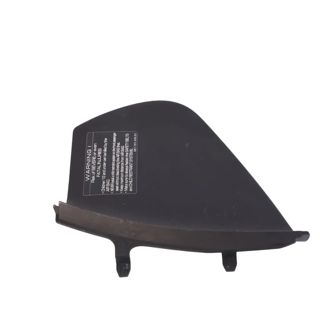 Porsche Cayman 987 Salpicadero Tapa Panel Negro Izquierda - SKU 99755240502 - Número de pieza 99755240502