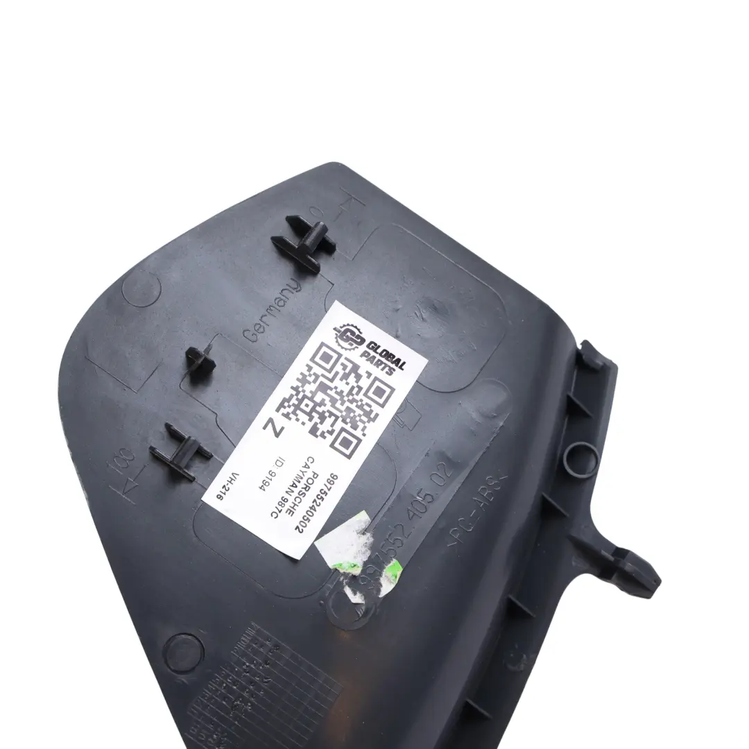 Porsche Cayman 987 Panel Osłona Deski Rozdzielczej Lewy Czarny - SKU 99755240502 - Numer Części 99755240502