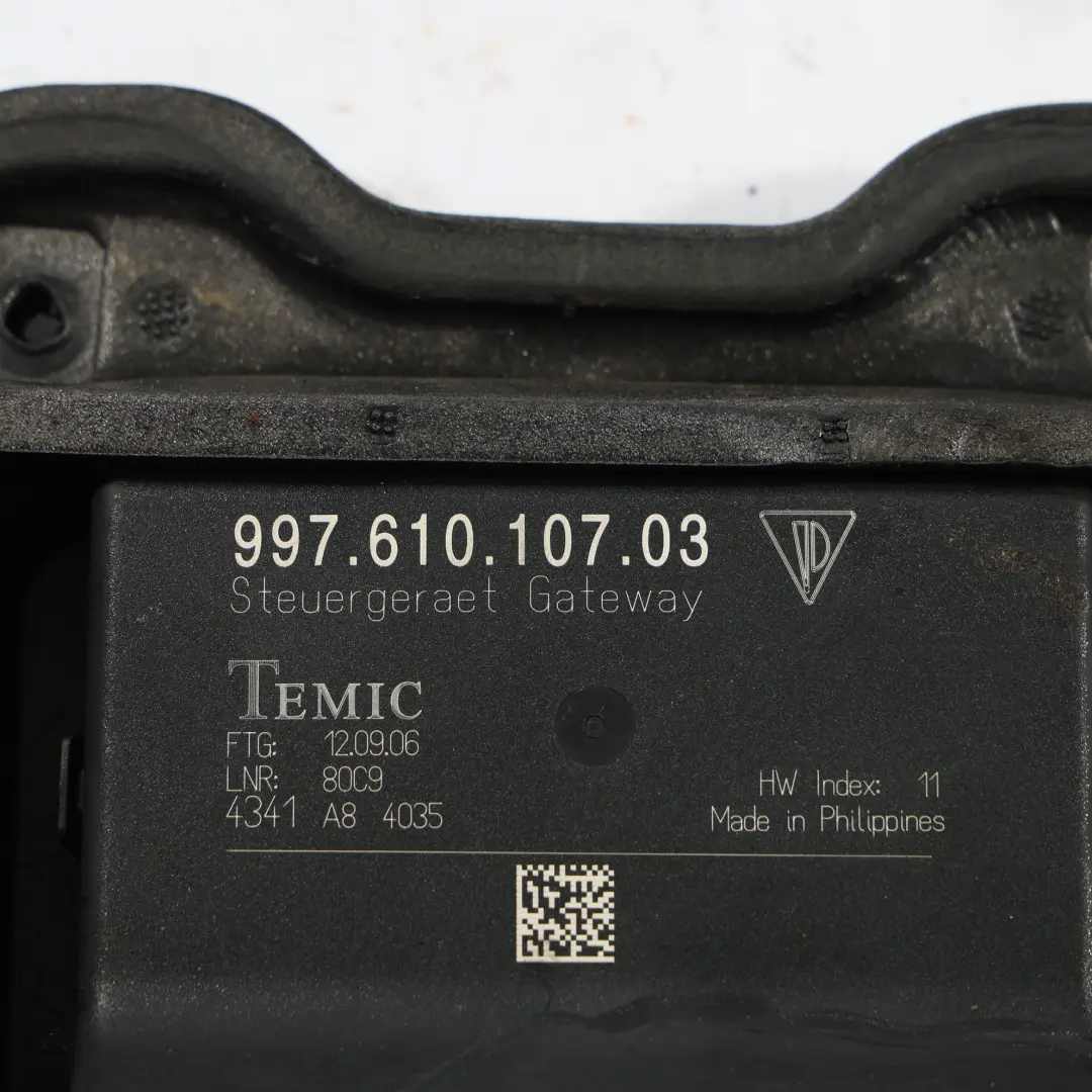 Porsche Cayman 987C Moduł Sterownik Gateway ECU - SKU 99761010703 - Numer Części 99761010703