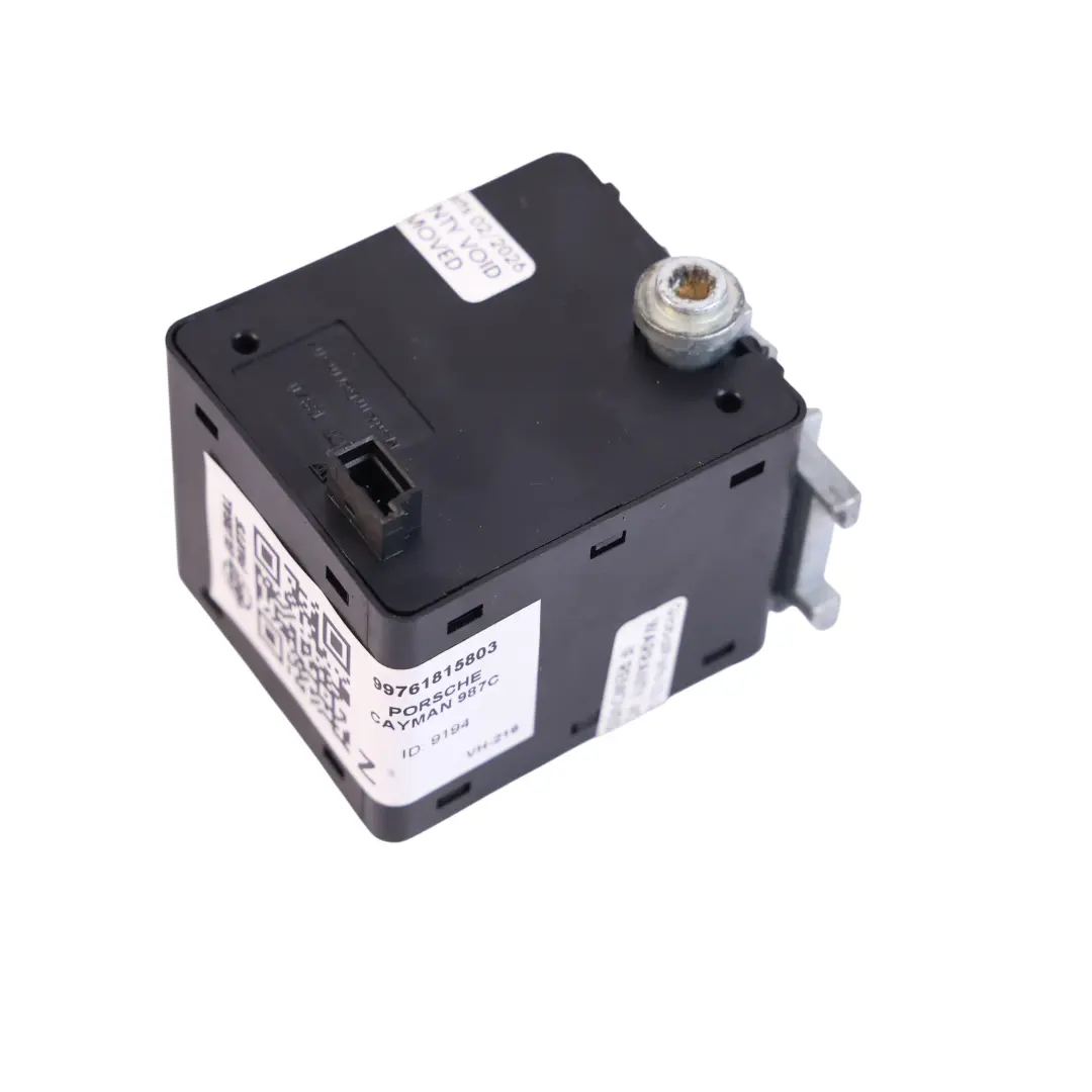 Porsche 911 Boxster Cayman 987 Steering Column Lock Control Unit - SKU 99761815803 - Part number 99761815803