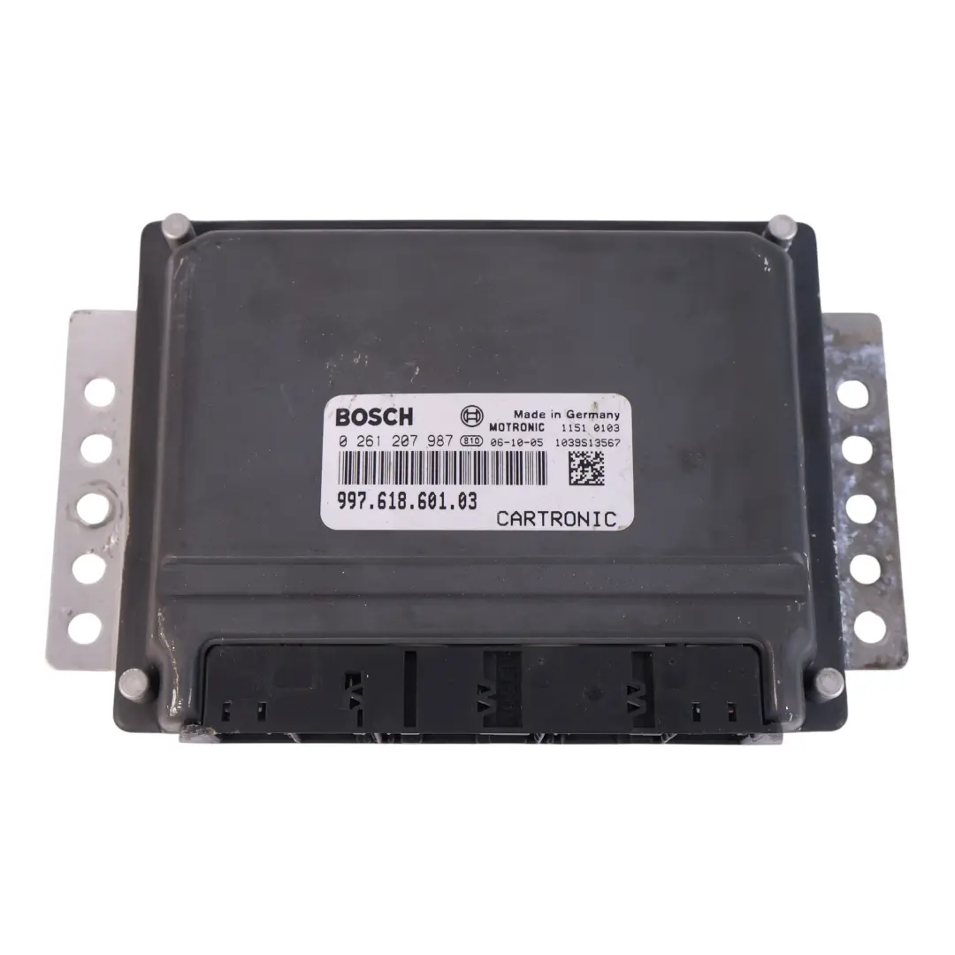 Porsche Cayman 987 2.7 9720 245KM Engine Control Module Manual - SKU 99761860103 - Part number 99761860103