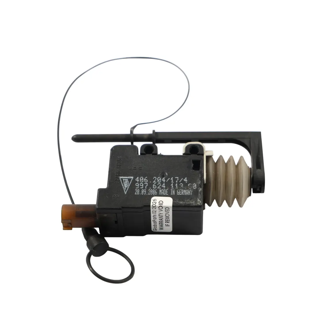 987C Actionneur Moteur Verrouillage Trappe Carburant pour Porsche Cayman à propos du numéro de pièce 99762411300 Porsche Cayman 987C Actionneur Moteur Verrouillage Trappe Carburant - SKU 99762411300 - Numéro de pièce 99762411300