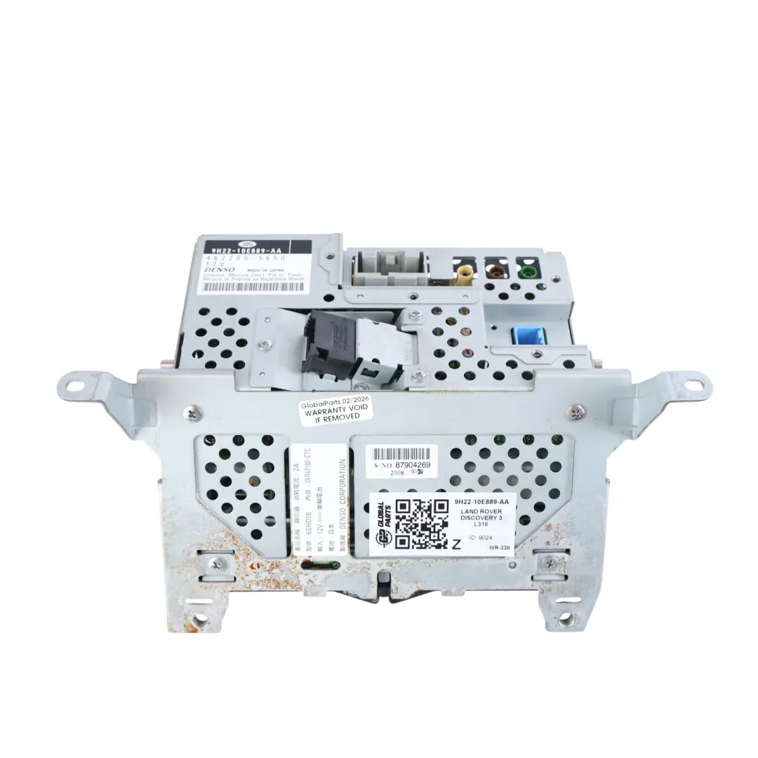 Land Rover Discovery 3 L319 Sat Nav Radio Bildschirm Einheit - SKU 9H22-10E889-AA - Teilenummer 9H22-10E889-AA