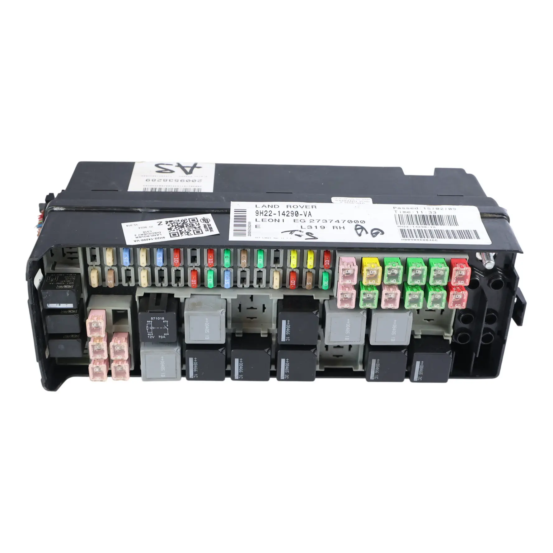Land Rover Discovery 3 L319 Fuse Box Power Distribution 9H22-14290-VA
