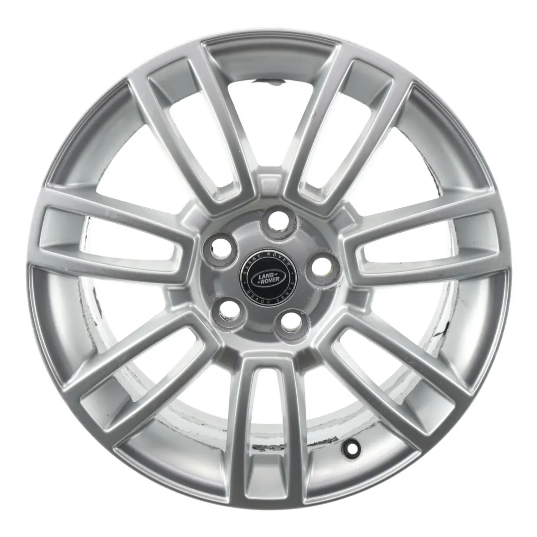 Llanta Aleación Plateada 19" 8J ET:57 para Land Rover Range Rover L322 con número de pieza 9H42-1007-ABW Land Rover Range Rover L322 Llanta Aleación Plateada 19" 8J ET:57 - SKU 9H42-1007-ABW-1 - Número de pieza 9H42-1007-ABW