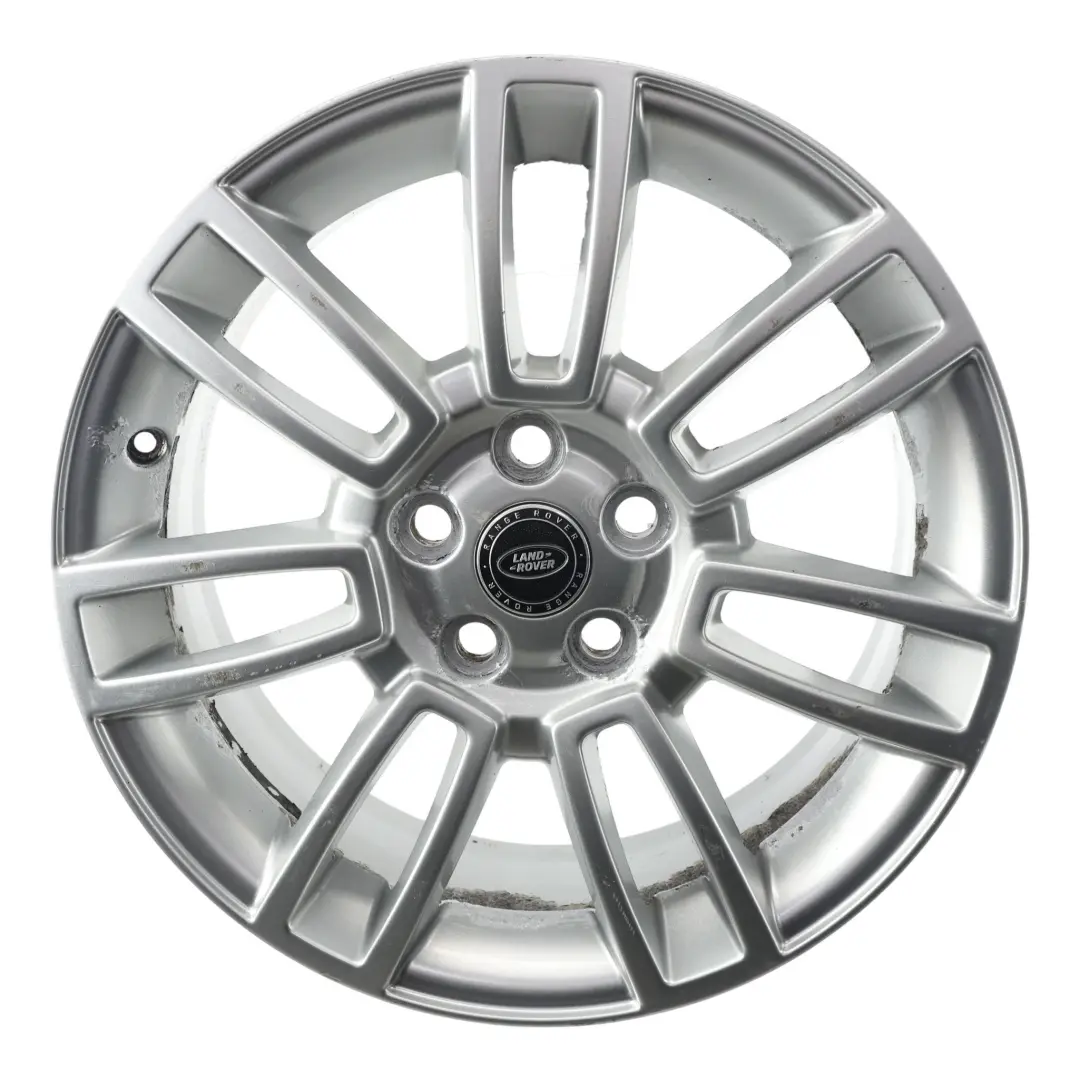 Llanta Aleación Plateada 19" 8J ET:57 para Land Rover Range Rover L322 con número de pieza 9H42-1007-ABW Land Rover Range Rover L322 Llanta Aleación Plateada 19" 8J ET:57 - SKU 9H42-1007-ABW-2 - Número de pieza 9H42-1007-ABW