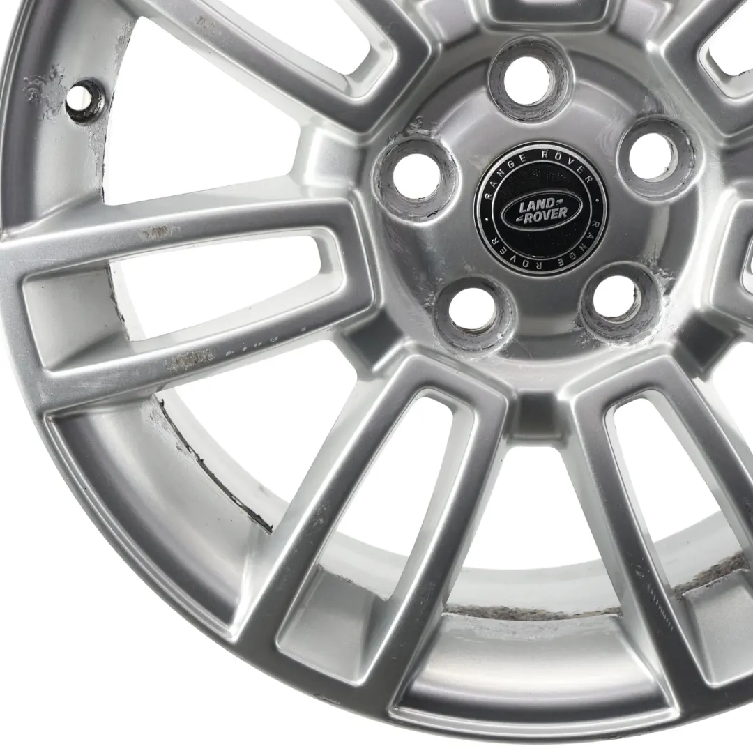 Alloy Rim 19" 8J ET:57 to Land Rover Range Rover L322 Silver Wheel with Part number 9H42-1007-ABW Land Rover Range Rover L322 Silver Wheel Alloy Rim 19" 8J ET:57 - SKU 9H42-1007-ABW-2 - Part number 9H42-1007-ABW