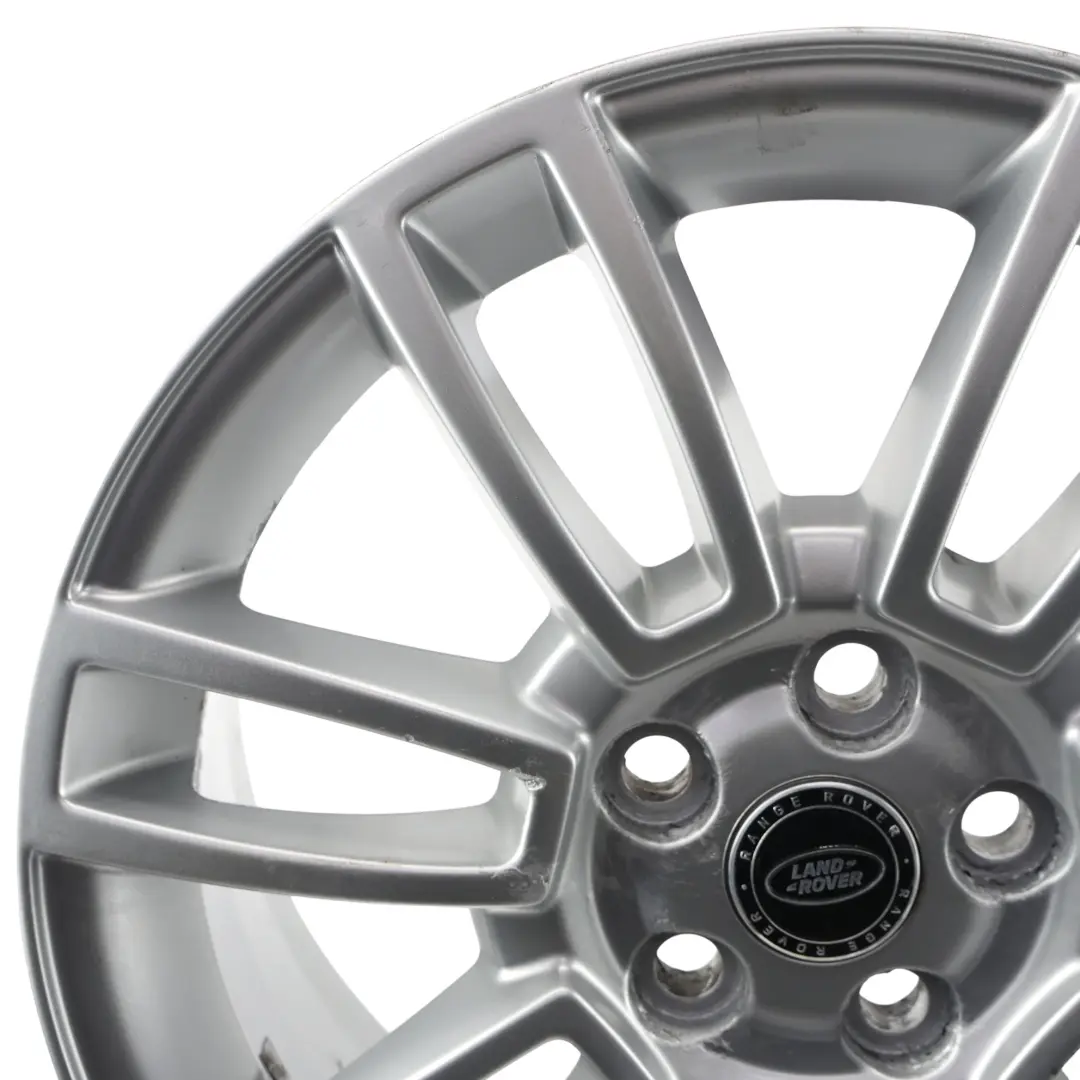 Land Rover Range Rover L322 Silver Wheel Alloy Rim 19" 8J ET:57 - SKU 9H42-1007-ABW-4 - Part number 9H42-1007-ABW