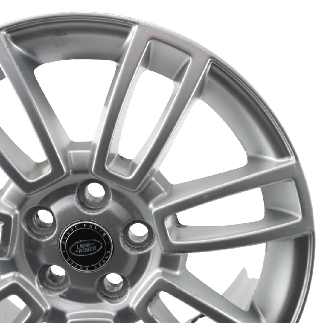 Land Rover Range Rover L322 Silver Wheel Alloy Rim 19" 8J ET:57 - SKU 9H42-1007-ABW-4 - Part number 9H42-1007-ABW
